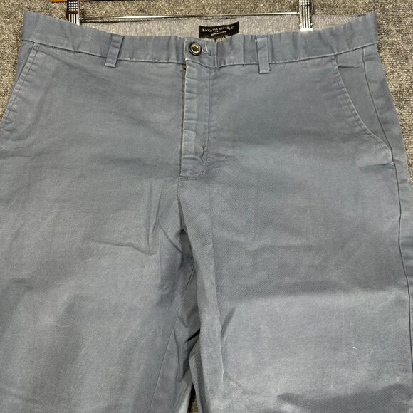 Banana Republic Pants Mens 36 Aiden Chino Blue Cotton Pockets Straight Leg - Picture 3 of 7